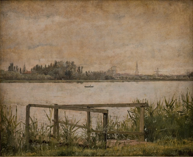 Christen Købke - Vista di Copenaghen vista da Dosseringen, Statens Museum for Kuns, Copenaghen